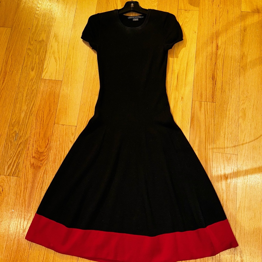 Ralph Lauren 100% merino wool dress size S